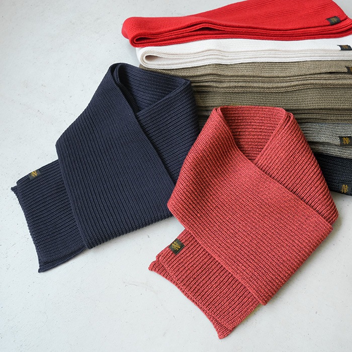 bn-25fl-003) / BATONER(バトナー) /SOLID WOOL MUFFLER(ソリッド