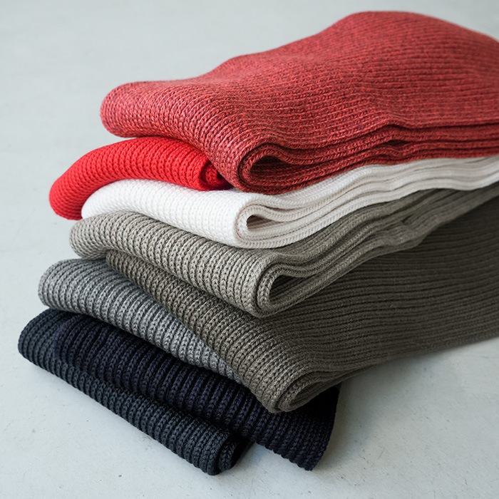 bn-25fl-003) / BATONER(バトナー) /SOLID WOOL MUFFLER(ソリッド