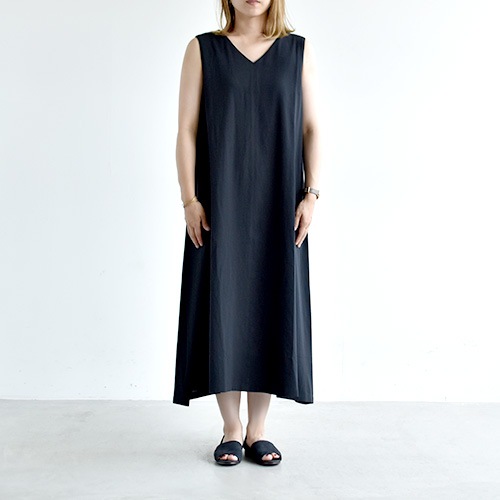 エバムエバ evam eva ワンピース　ノースリーブ スリーブレスギャザーワンピース/evam eva | DONOVAN