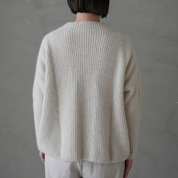 e233k177）/ evam eva(エヴァムエヴァ) /wool fox pullover
