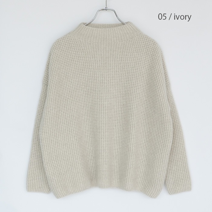 e233k177）/ evam eva(エヴァムエヴァ) /wool fox pullover