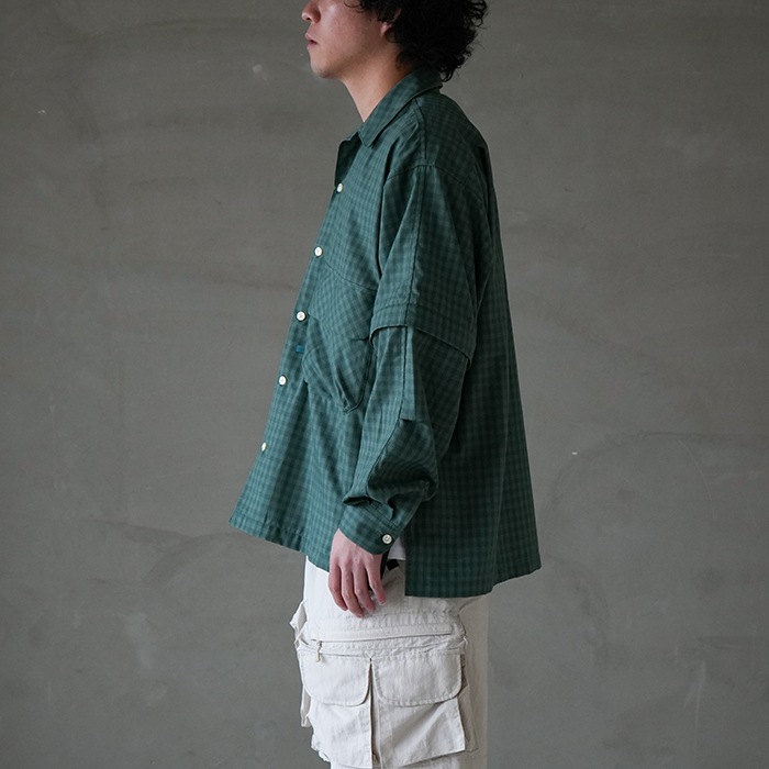 DAIWA PIER39 オープンカラーシャツ 2way 24ss DAIWA PIER39 24ss テックスポーツオープンカラーシャツ