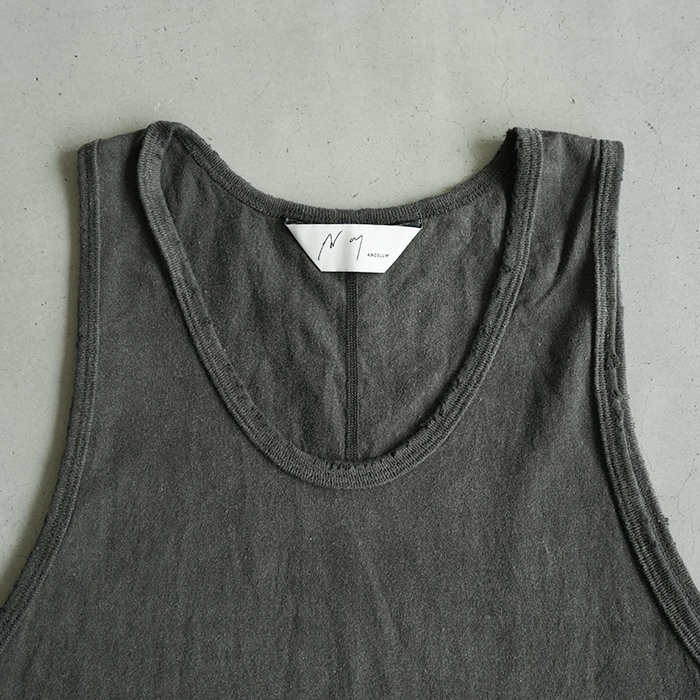 anc-ct141) / ANCELLM (アンセルム) /DAMAGE TANK TOP（ダメージ