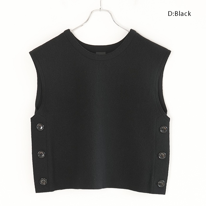 R&D.M.Co ウールフェルトニットベスト R&D.M.Co ウールフェルトニットベスト