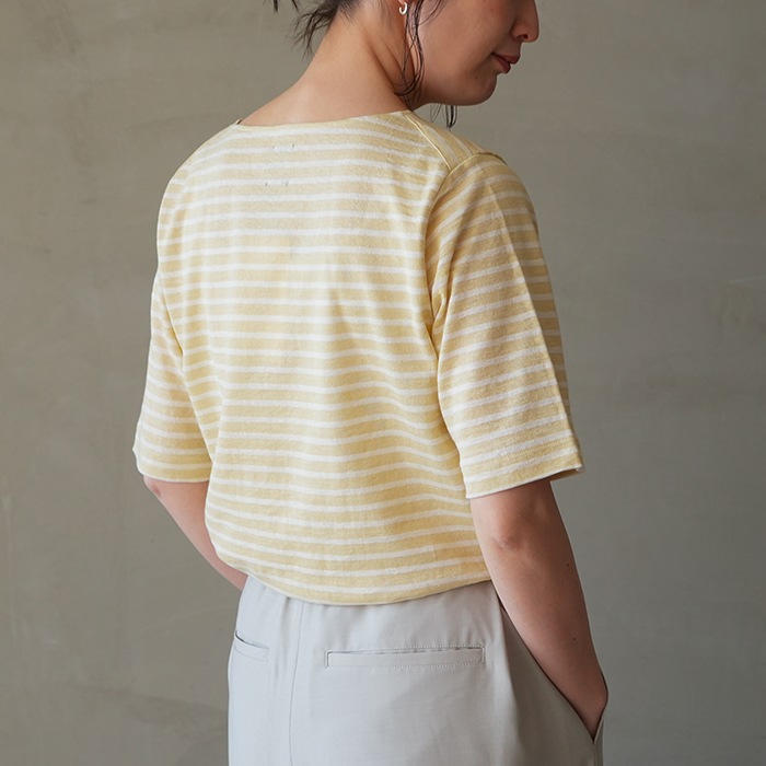 40%OFF】(bn-25sl-035)/ BATONER(バトナー) / HIGH TWIST HENP BASQUE