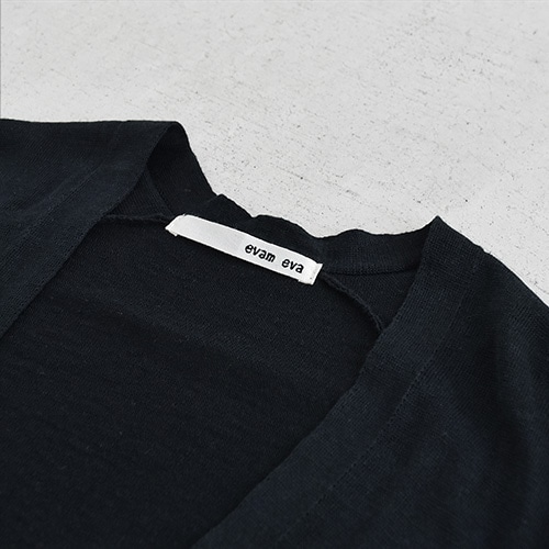 e201k169) / evam eva(エヴァムエヴァ) / linen silk robe