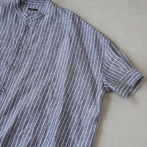 OLDMAN'S TAILOR 半袖シャツ OLDMAN'S TAILOR OMT ラバープリントクルーショートスリーブ