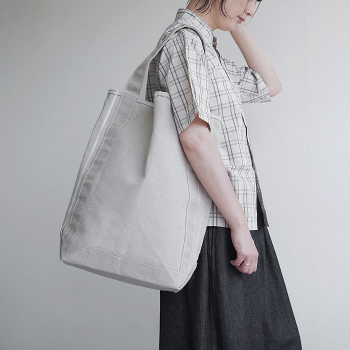 tmb-1272h) / TEMBEA(テンベア) /BAGUETTE TOTE LARGE LINEN（バゲット