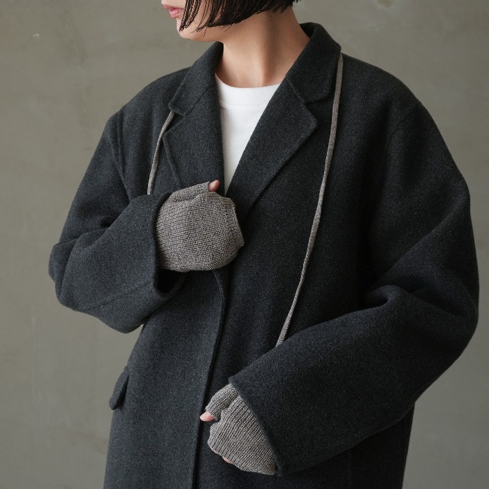 bn-24fi-009） / BATONER(バトナー) /SOLID WOOL UNITE GLOVES