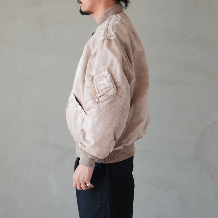 INNAT HAND-DYED BOMBER JACKET サイズ2 インアット 