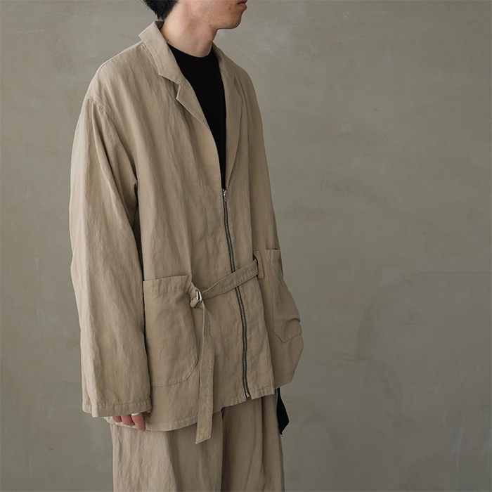 bo-06j07) / barbell object(バーベルオブジェクト) / belted jkt