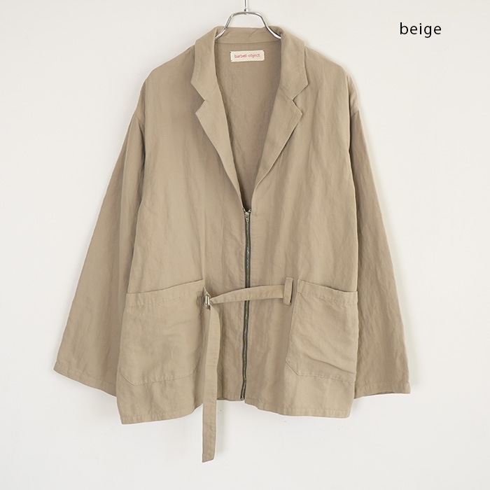 bo-06j07) / barbell object(バーベルオブジェクト) / belted jkt