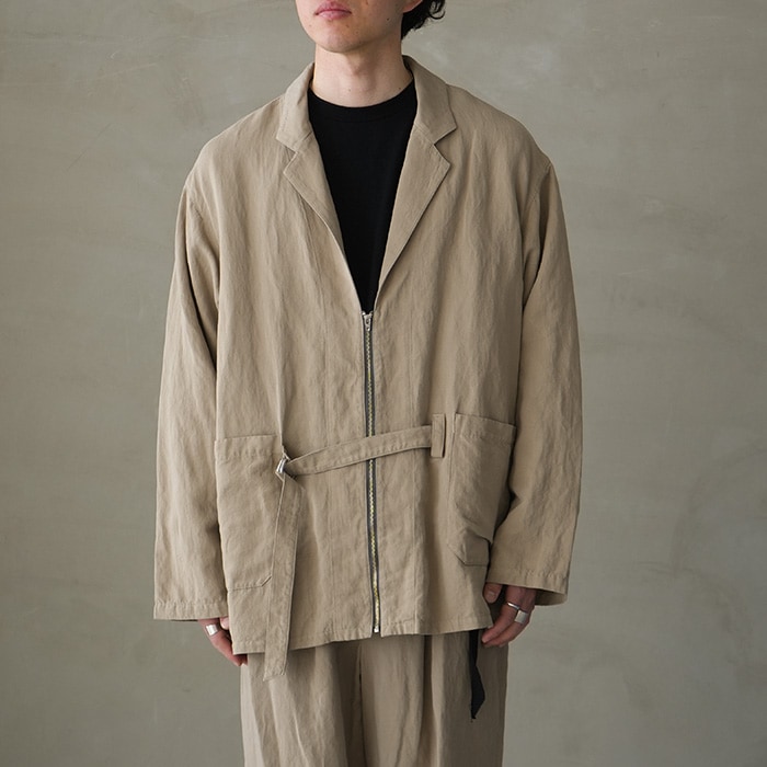 ジャケット・アウター barbell object belted pt bo-06j07) / barbell object(バーベルオブジェクト) / belted jkt
