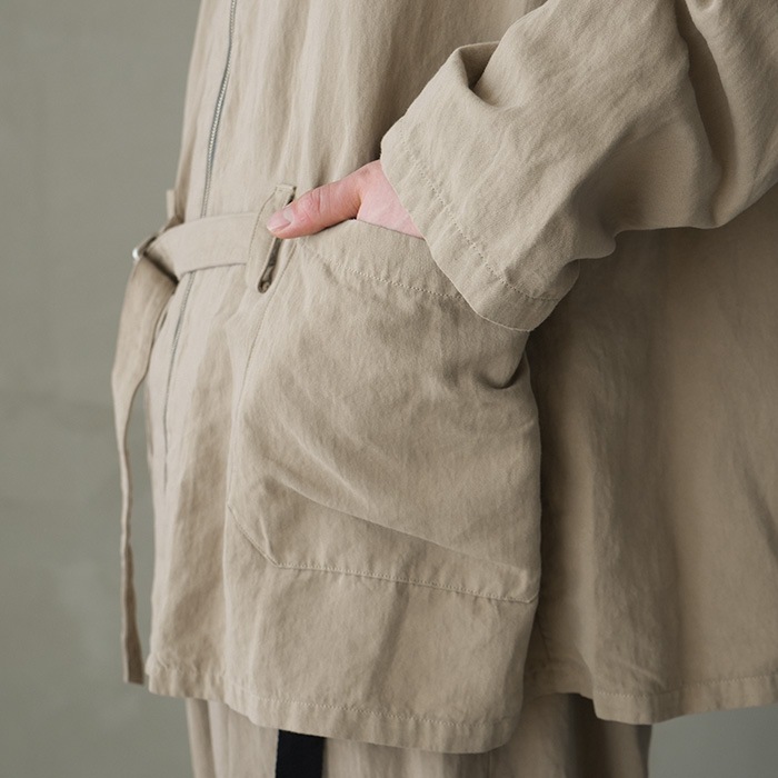 bo-06j07) / barbell object(バーベルオブジェクト) / belted jkt