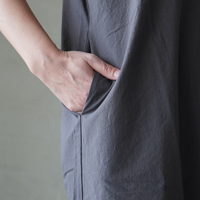 e261t129) / evam eva (エヴァムエヴァ) / cotton all-in-one(コットン