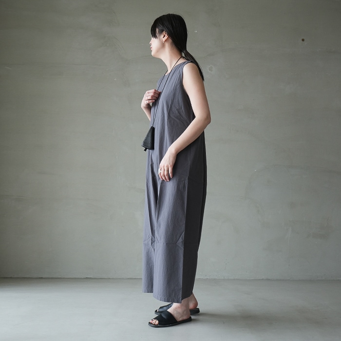 e261t129) / evam eva (エヴァムエヴァ) / cotton all-in-one(コットン