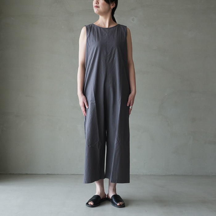 e261t129) / evam eva (エヴァムエヴァ) / cotton all-in-one(コットン