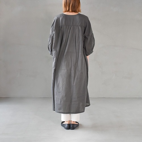 e211t045) / evam eva(エヴァムエヴァ) / cotton voile OP(コットン