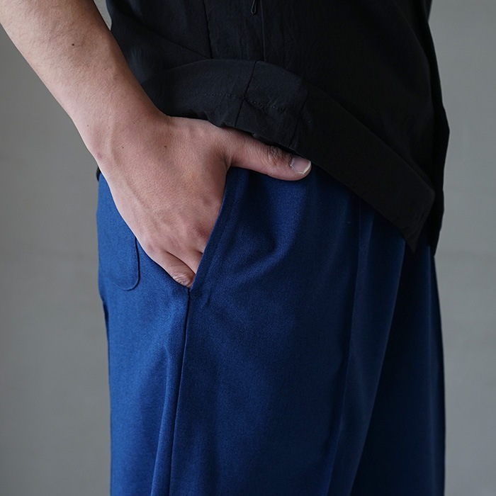 EEL / seaside pants/ボトム/L/ポリエステル/NVY/無地/E-23209 ○(e-23209) / EEL PRODUCTS(イールプロダクツ) / seaside pants