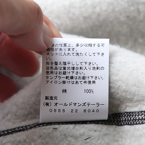 30%OFF】(3773) / R&D.M.Co/OLDMANS TAILOR(アールアンドディーエム