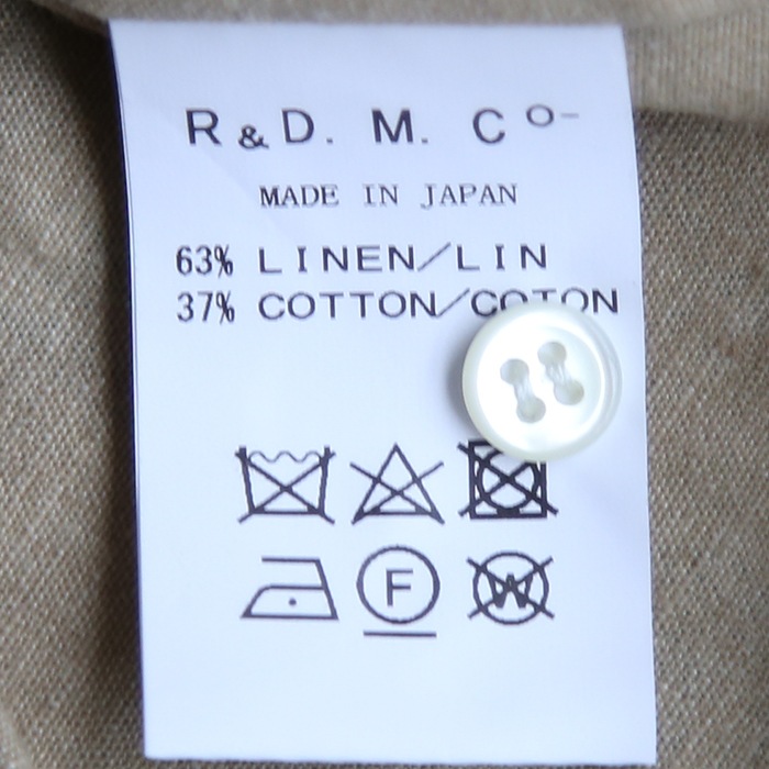 20%OFF】(6474a) R&D.M.Co-/OLDMANS TAILOR(アールアンドディーエム