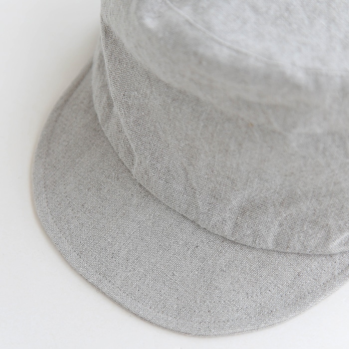 e221g115) / evam eva(エヴァムエヴァ) / linen cap (リネンキャップ