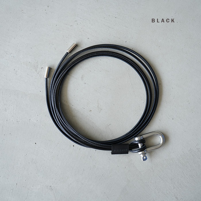 ANCELLM LEATHER ROPE BELT レザーロープベルト 25SS ANCELLM