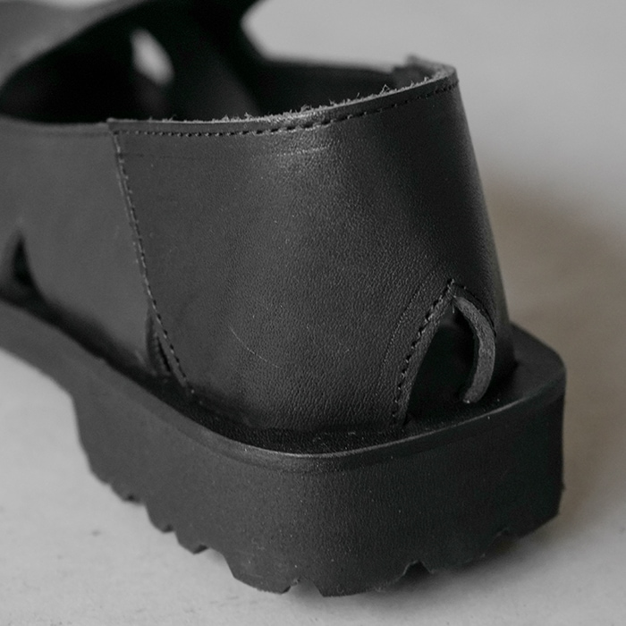 Hender Scheme Gurkha ブラック サンダル サイズ4 Hender Scheme / gurkha (BLACK)