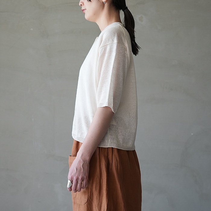 □(a232261tk865) Atelier d'antan (アトリエダンタン) / Fesca Linen