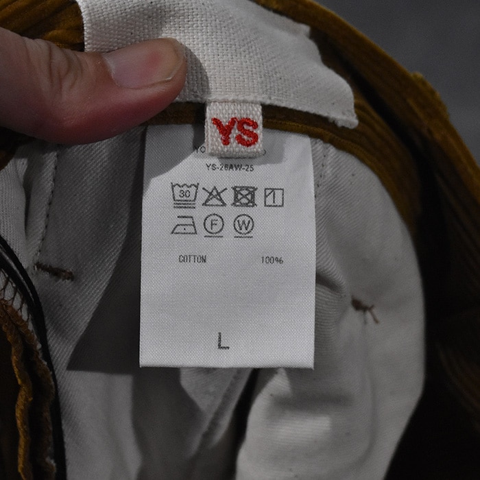 ys-26aw-26) YOKOSAKAMOTO(ヨーコサカモト) / DOUBLE PLEATED WIDE