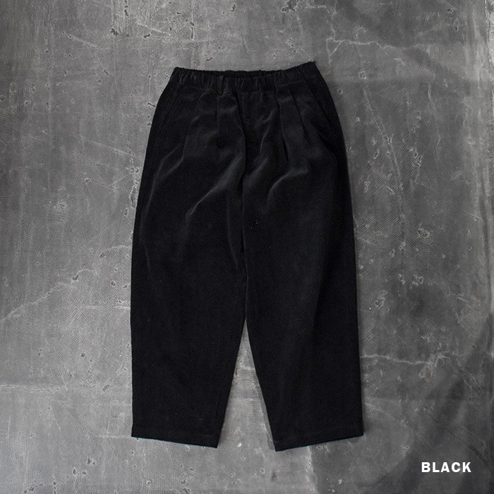 ys-26aw-26) YOKOSAKAMOTO(ヨーコサカモト) / DOUBLE PLEATED WIDE