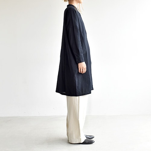e203t010) / evam eva(エヴァムエヴァ) / cotton band collar shirts