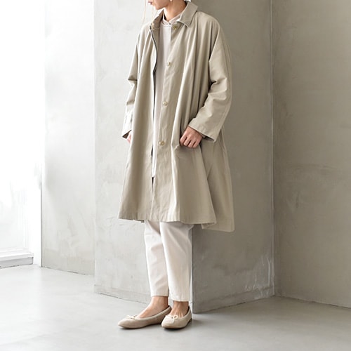(e211t005) / evam eva (エヴァムエヴァ) / dolman sleeve coat