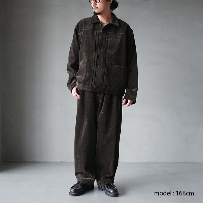 20%OFF】(ys-25aw-36) YOKOSAKAMOTO(ヨーコサカモト) /PLEATS JACKET