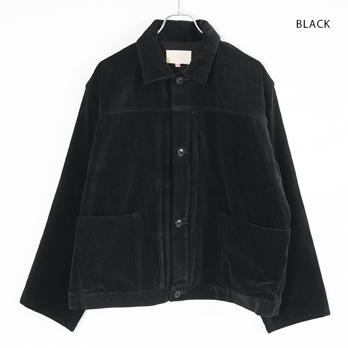 ys-25aw-36) YOKOSAKAMOTO(ヨーコサカモト) /PLEATS JACKET(プリーツ