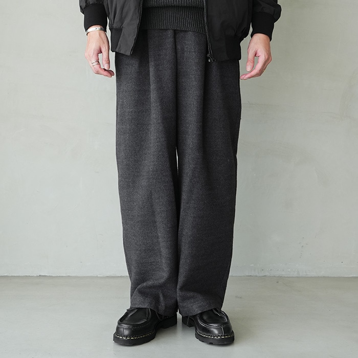40%OFF】(syt-25aw-p03) SAYATOMO(サヤトモ) / 2-Tack Wide Trousers(2