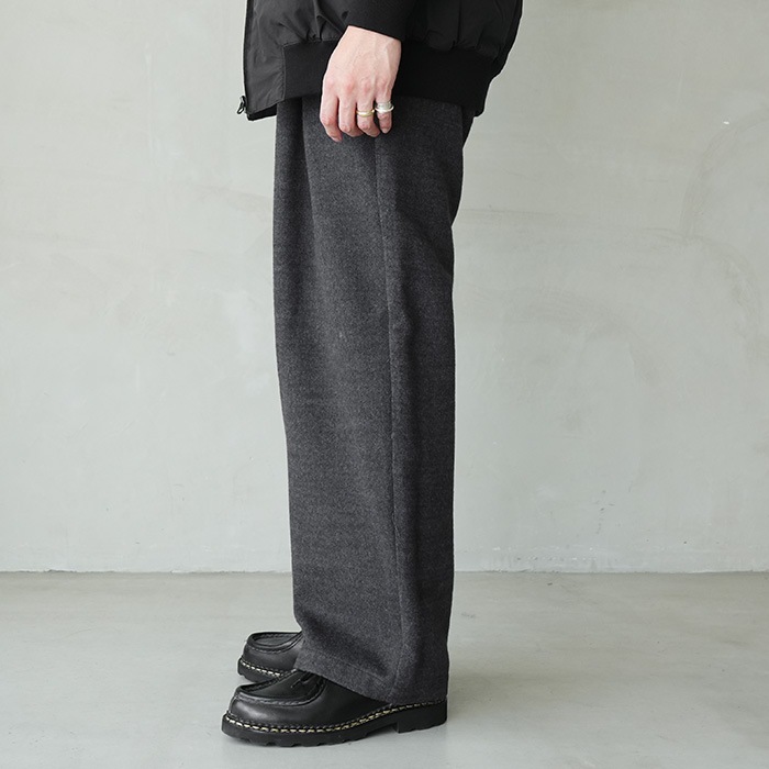 40%OFF】(syt-25aw-p03) SAYATOMO(サヤトモ) / 2-Tack Wide Trousers(2