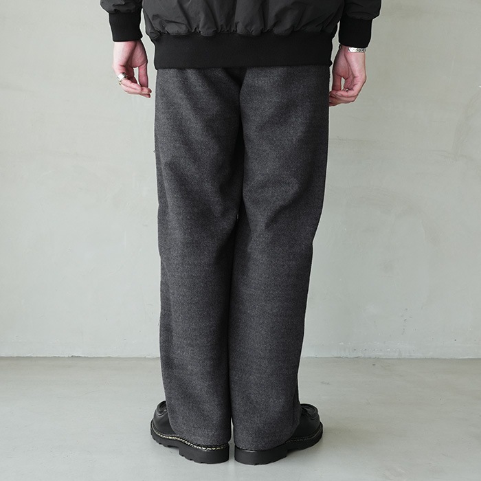 syt-25aw-p03) SAYATOMO(サヤトモ) / 2-Tack Wide Trousers(2タック