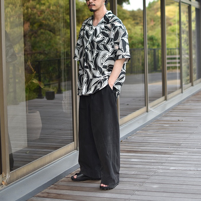 NEZU YOHINTEN ジャガード ペイズリー セットアップ 100811) / NEZU YOHINTEN(ネズ ヨウヒンテン) /VACATION SHIRTS