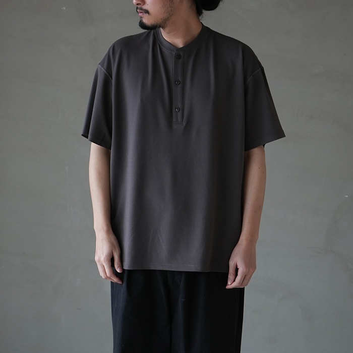 30%OFF】(ys-24ss-93)YOKOSAKAMOTO(ヨーコサカモト) /HENLEY NECK T