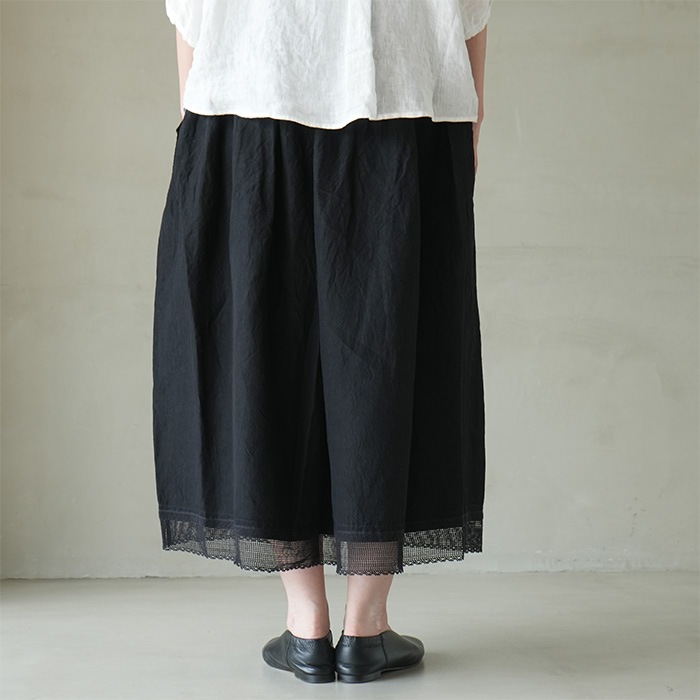 13525085) / Vlas Blomme (ヴラスブラム) / Linen Bamboo ヘムレース