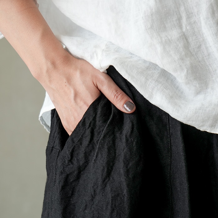 Vlas Blomme ヴラスブラム　リネンカットレースエプロン Vlas Blomme ヴラスブラム リネンカットレースエプロン