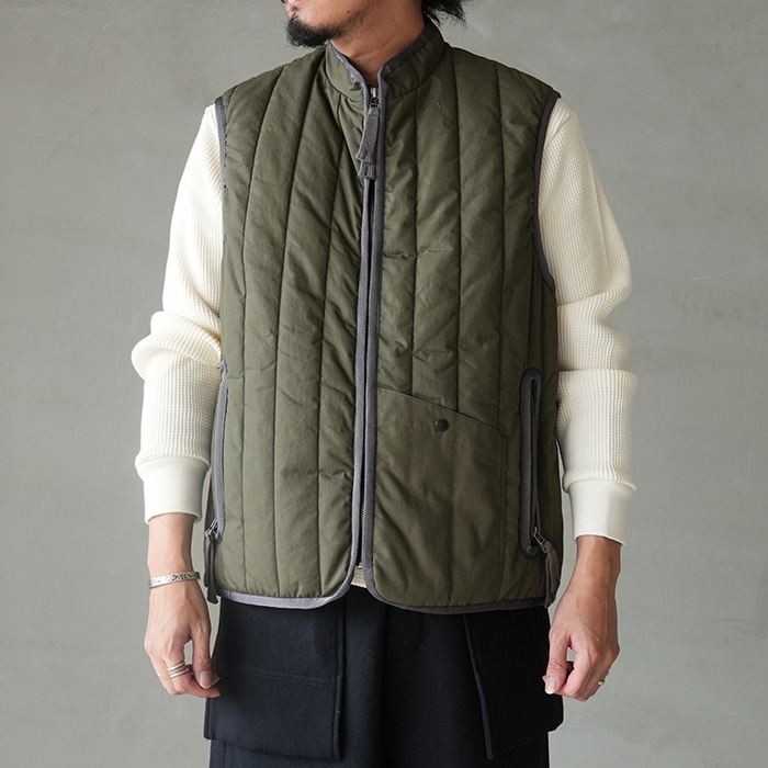 スタカリ キルティングベスト XL kon-ve01253) / kontor(コントール) / キルティングベスト