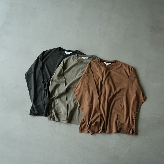 トップス ANCELLM UNEVENNESS LS (ANC-STD-CT02) □(anc-std-ct02-1) / ANCELLM (アンセルム) / UNEVENNESS LS（アン