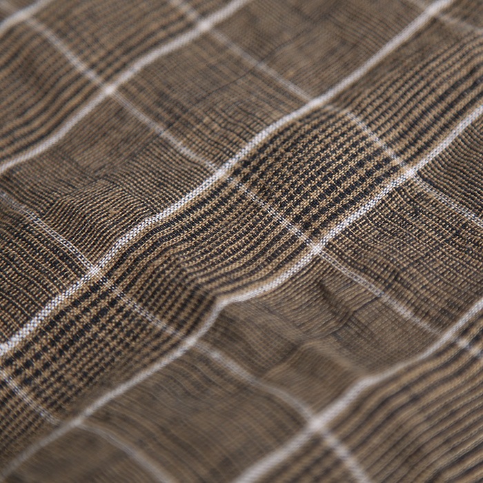 30%OFF】(13137103) Vlas Blomme (ヴラスブラム) /Linen Check プル