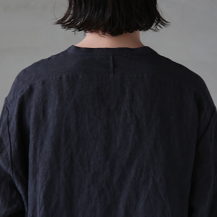 13217044) Vlas Blomme (ヴラスブラム) / Washed 60/1 Linenカフタン