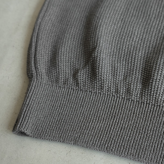 20%OFF】(bn-25sm-064)/ BATONER(バトナー)/OX SUMMER KNIT POLO S/S