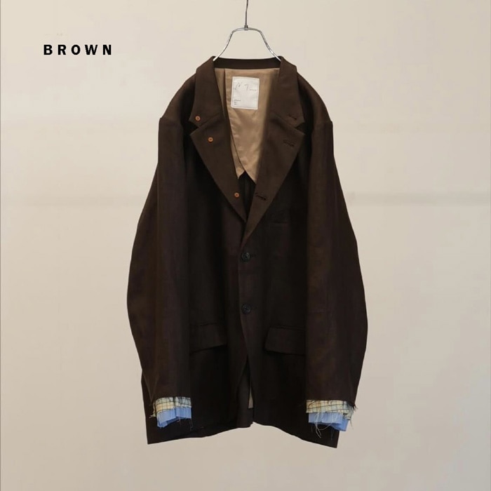 anc-jk71) / ANCELLM (アンセルム) / LAYERED TAILORED JACKET