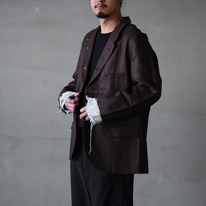 anc-jk71) / ANCELLM (アンセルム) / LAYERED TAILORED JACKET