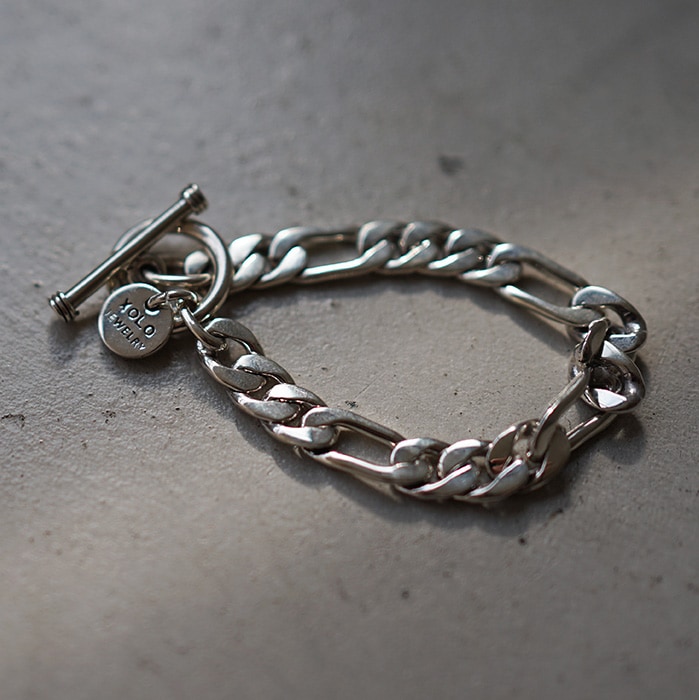 Figaro Link Bracelet 8mm XOLO ブレスレット XOLO - フィガロリンク ブレスレット / FIGARO LINK BRACELET